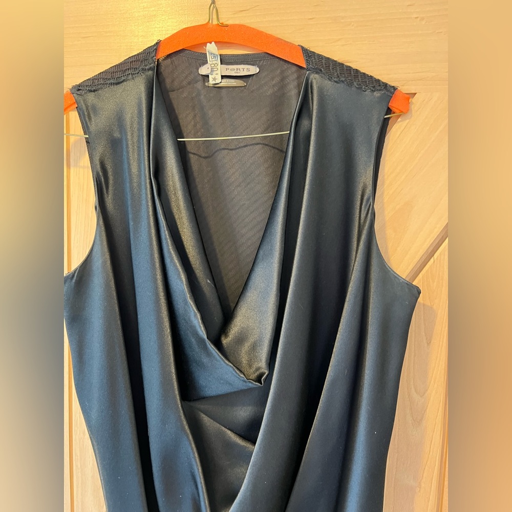 Mini black semi formal dress